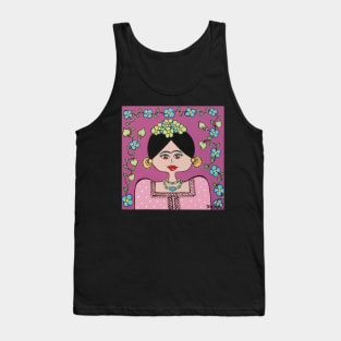 Muñequita rosa Tank Top